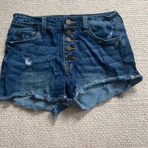 Dark washed JBD denim shorts